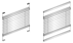 Plissee als hochwertigen Sonnenschutz, Sichtschutz und Lichtschutz - Plisseerollo - von Dr. Haller + Co. – Selastore®